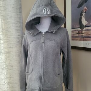 Lululemon Gray Zip-Up Hoodie